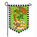 Happy Fall Y'all Garden Applique Flag,168971