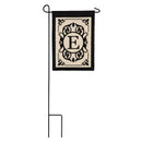 Cambridge Monogram Garden Applique Flag, Letter E,169004e