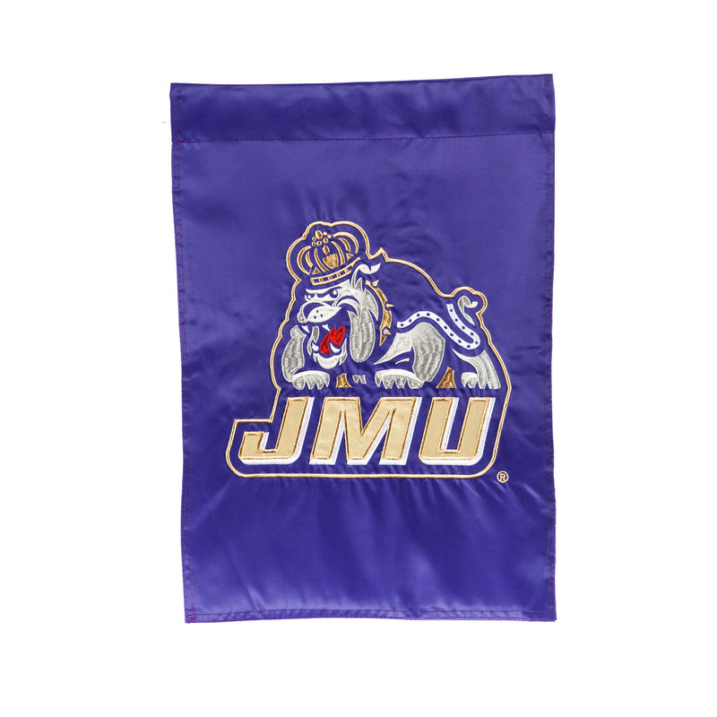 Evergreen Flag,Applique Flag, Gar, JMU,18x12.5x0.1 Inches