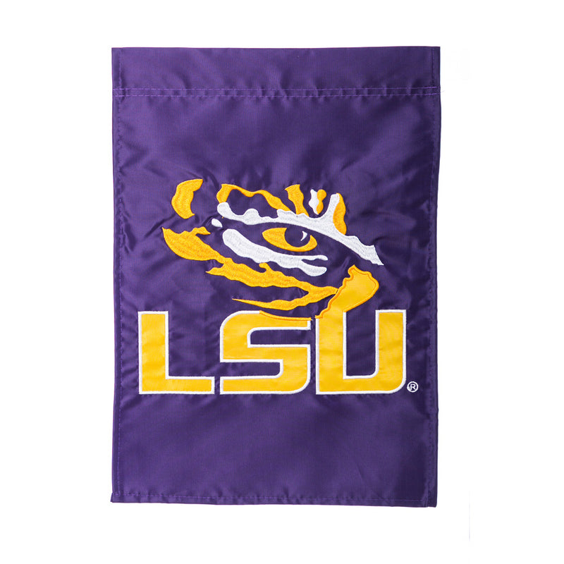 Evergreen Flag,Flag, Gar, LSU,12.5x0.16x18 Inches