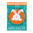 Carrot Wreath Garden Applique Flag,169422