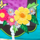 Daisy Birdhouse Garden Applique Flag,169447