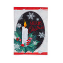 Merry Christmas Holly Applique Garden Flag,169622