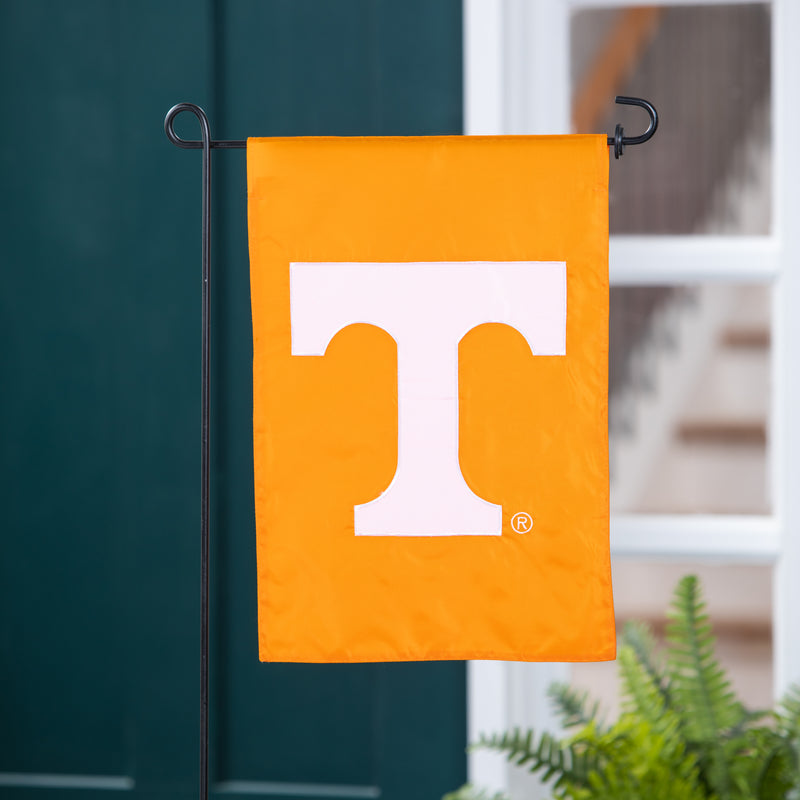 Evergreen Flag,Applique Flag, Gar., University of Tennessee,12.5x18x0.1 Inches