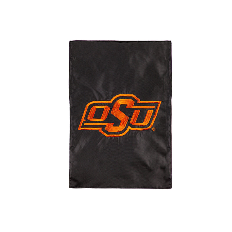 Evergreen Flag,Applique Flag, Gar., Oklahoma State University,12.5x18x0.1 Inches