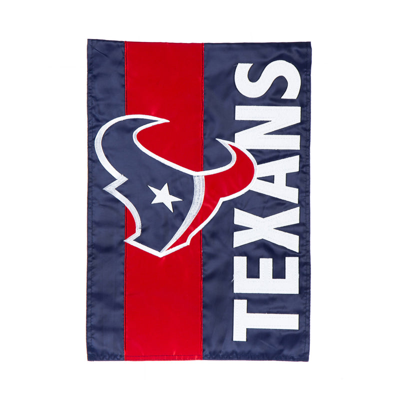 Evergreen Flag,Houston Texans, Embellish Garden Flag,12.5x0.1x18 Inches