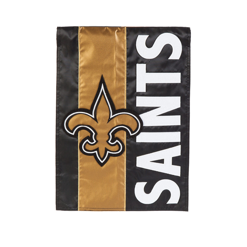 Evergreen Flag,New Orleans Saints, Embellish Garden Flag,12.5x18x0.2 Inches
