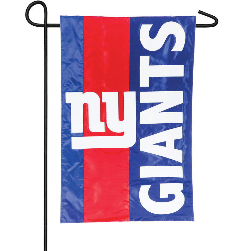 Evergreen Flag,New York Giants, Embellish Garden Flag,12.5x0.1x18 Inches