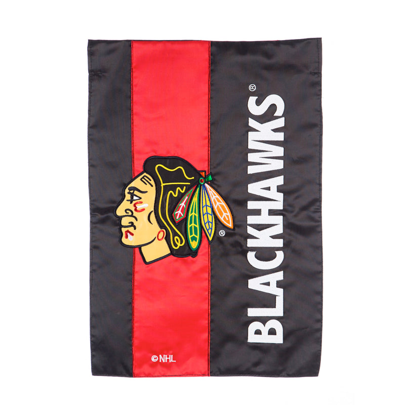 Evergreen Flag,Chicago Blackhawks, Embellish Garden Flag,12.5x18x0.1 Inches