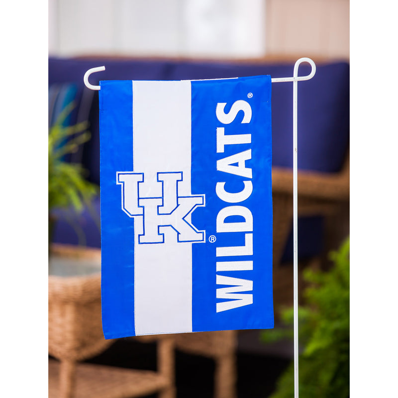 Evergreen Flag,University of Kentucky, Embellish GDN Flag,12.5x0.1x18 Inches