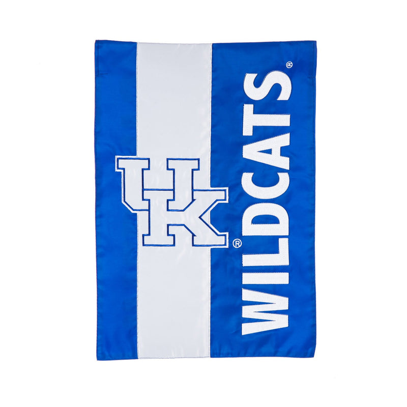 Evergreen Flag,University of Kentucky, Embellish GDN Flag,12.5x0.1x18 Inches