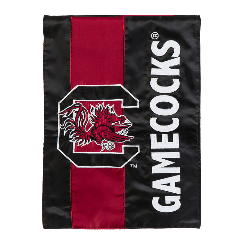 Evergreen Flag,University of South Carolina, Embellish GDN Flag,12.5x0.1x18 Inches