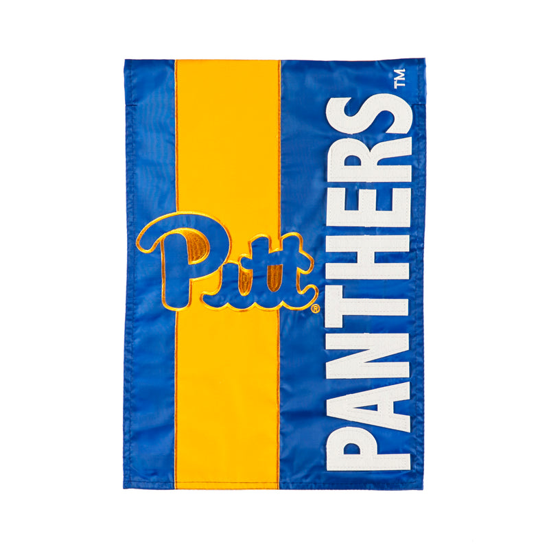 Evergreen Flag,University of Pittsburgh, Embellish GDN Flag,12.5x18x0.2 Inches