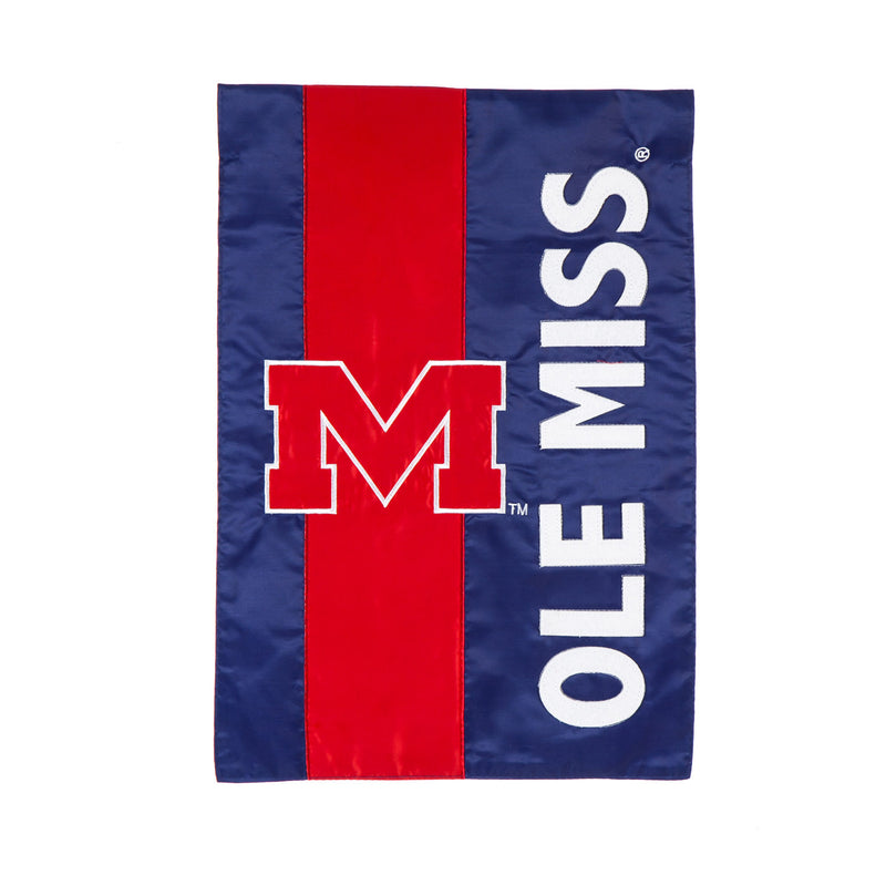 Evergreen University of Mississippi, Embellish GDN Flag, 18'' x 12.5'' inches