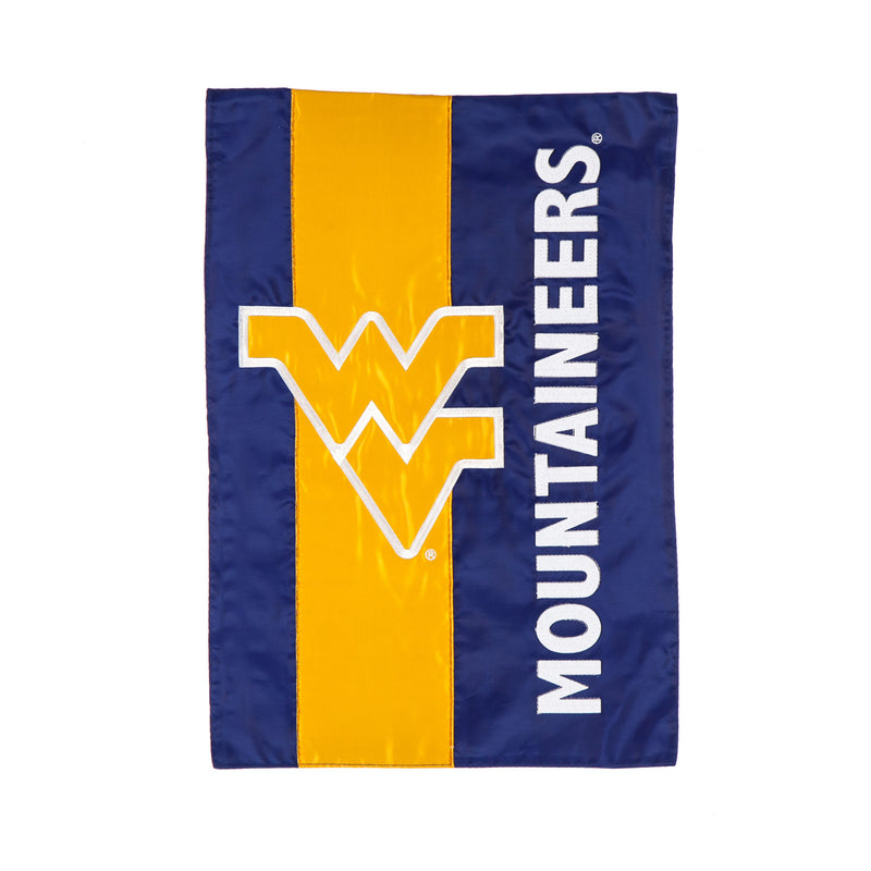 Evergreen West Virginia University, Embellish GDN Flag, 18'' x 12.5'' inches