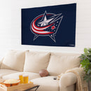 3'x5' Single Sided Flag w/ 2 Grommets, Columbus Blue Jackets,174357