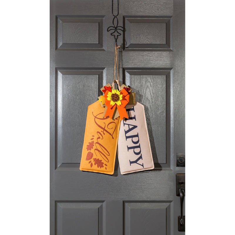 Door Tag Fleur de Lis Over-the-Door Hanger,20168