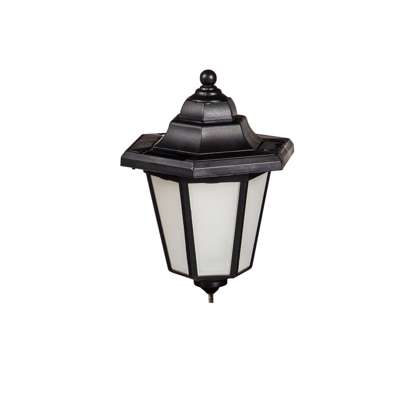 Lantern Solar Interchangeable Finial, Black