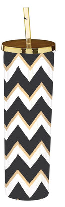 Skinny Tumbler w/ Freezable Ice Cubes, 16oz., 4 ASST,2asc200