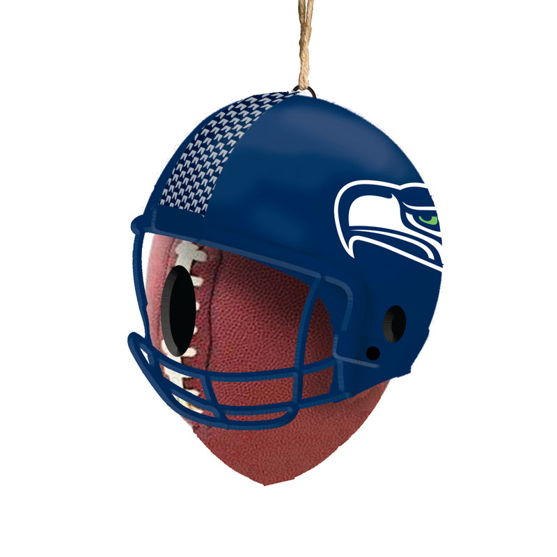 Evergreen Bird House,Seattle Seahawks, Birdhouse,6.5x7.5x8.13 Inches