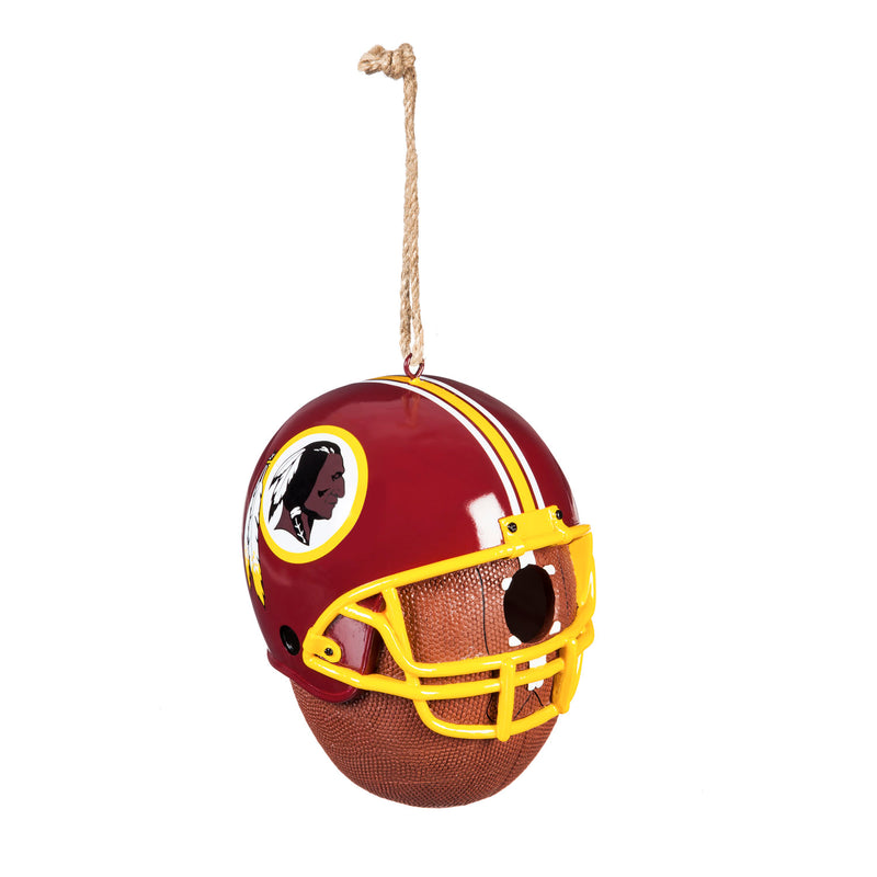 Evergreen Bird House,Washington Redskins, Birdhouse,6.5x7.5x8.13 Inches