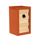 Modern Bird House, Brown,2bh791