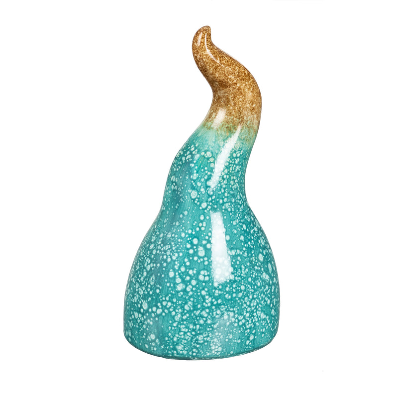 Set of 2 Terracotta Tomte Gnome Garden Statuary,2cg356