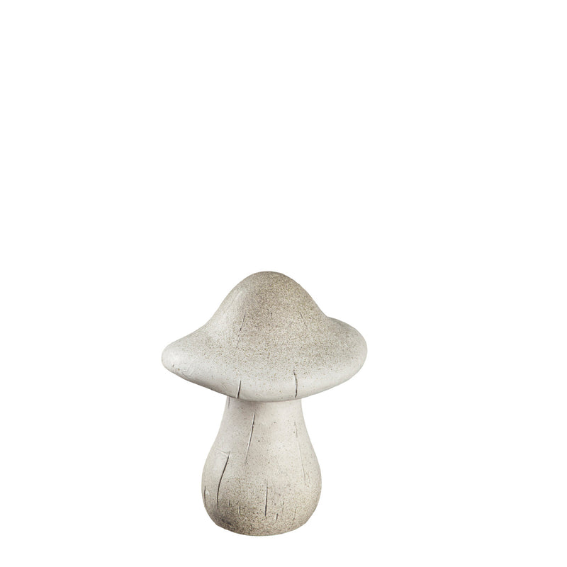Mushroom Garden Statuary, Set of 2, Large and Small, 11.42"x8.86"x13.19"inches