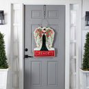 Floral Angel Estate Door Decor,2deb2611