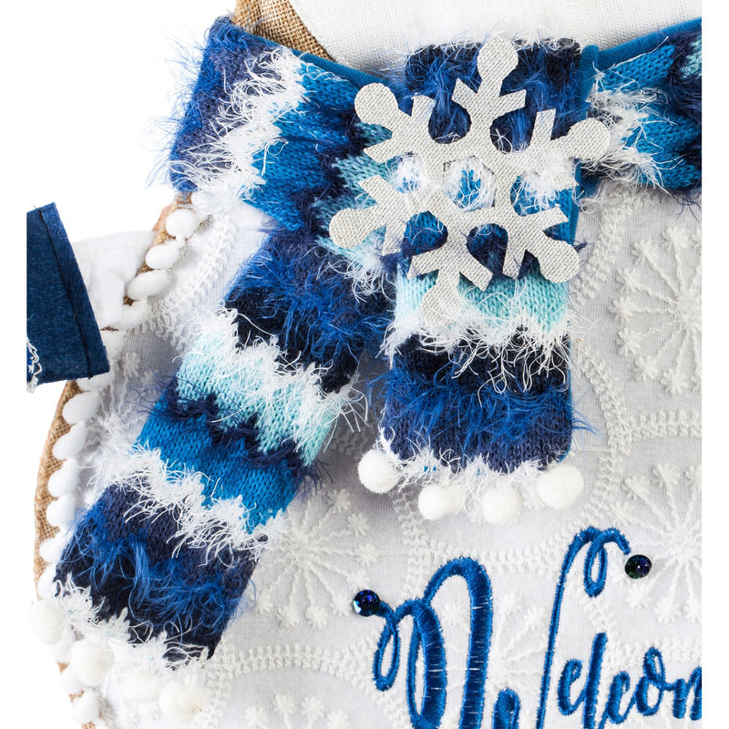 Winter Snowman Door Décor,2dhb1332