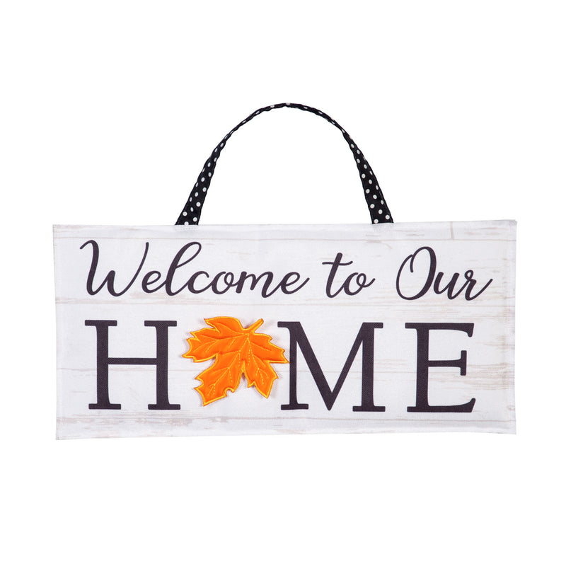 Welcome to Our Home Interchangeable Icon Door Décor,2dhb1615