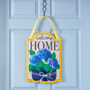 Welcome Home Hydrangeas Door Decor,2dhb2246