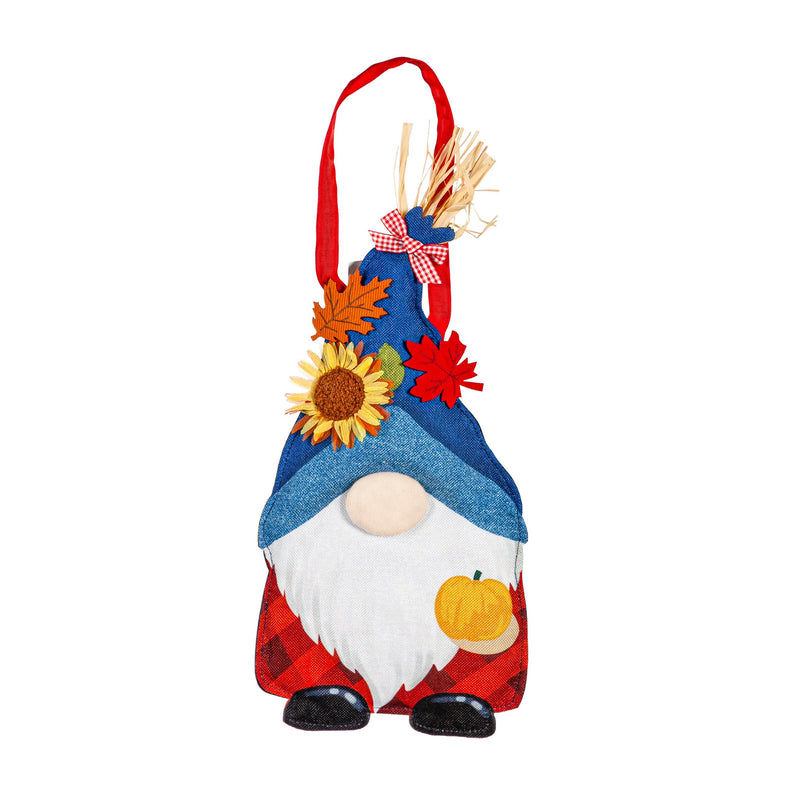 Give Thanks Fall Gnome Door Décor,2dhb2293