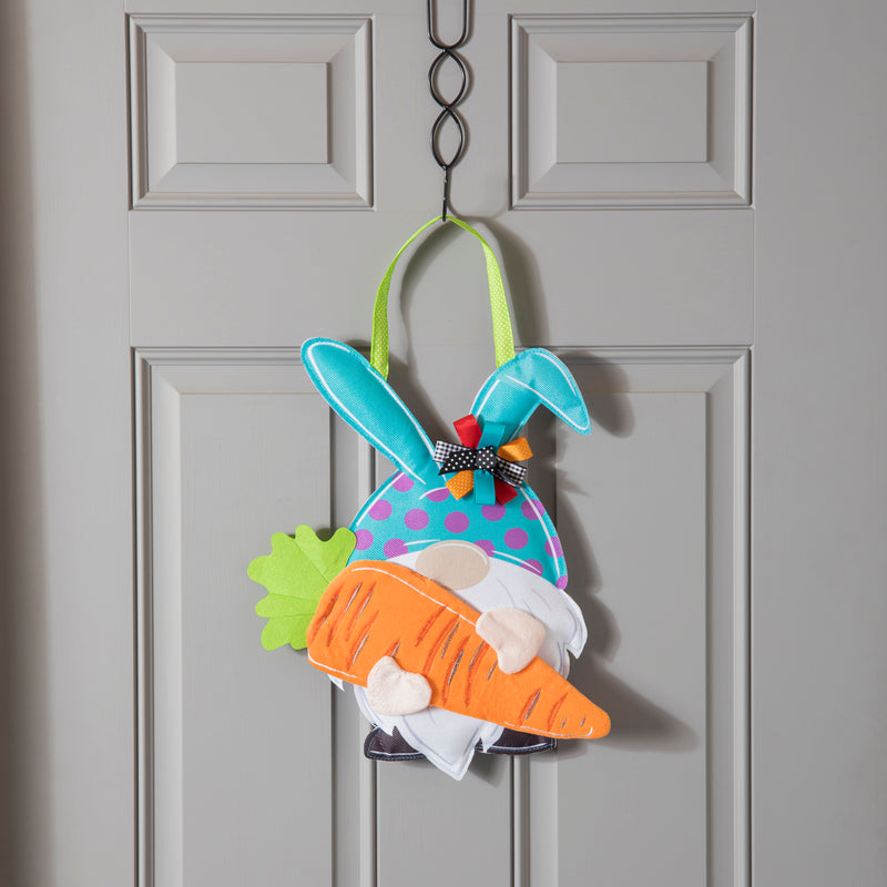 Gnome Bunny Door Décor,2dhb2366