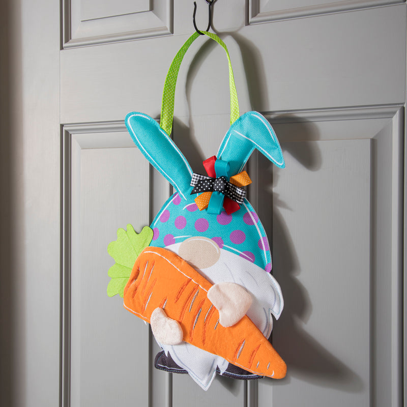 Gnome Bunny Door Décor,2dhb2366