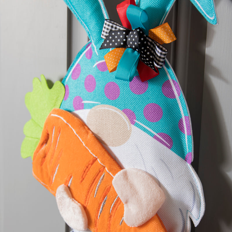 Gnome Bunny Door Décor,2dhb2366