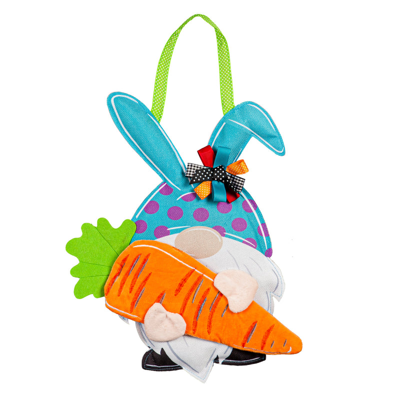 Gnome Bunny Door Décor,2dhb2366