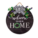 Eucalyptus Welcome Door Decor,2dhb2373