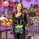 Lit Witch in Cauldron Door Decor,2dhb2412mbl