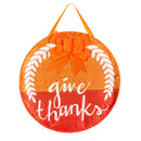 Fall Give Thanks Moire Door Decor,2dhm2603