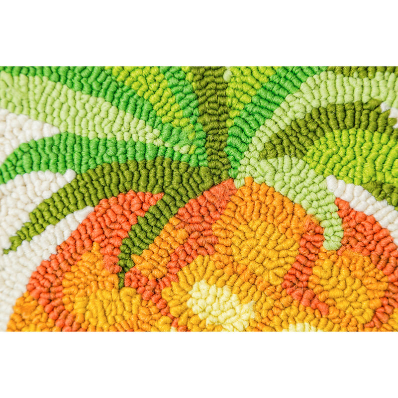 Evergreen Door Decor,Pineapple Hooked Door Décor,14x0.6x20 Inches