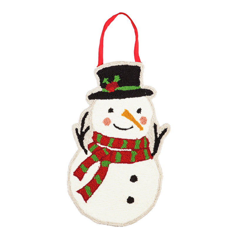 Snowman Hooked Door Décor,2dhp1604