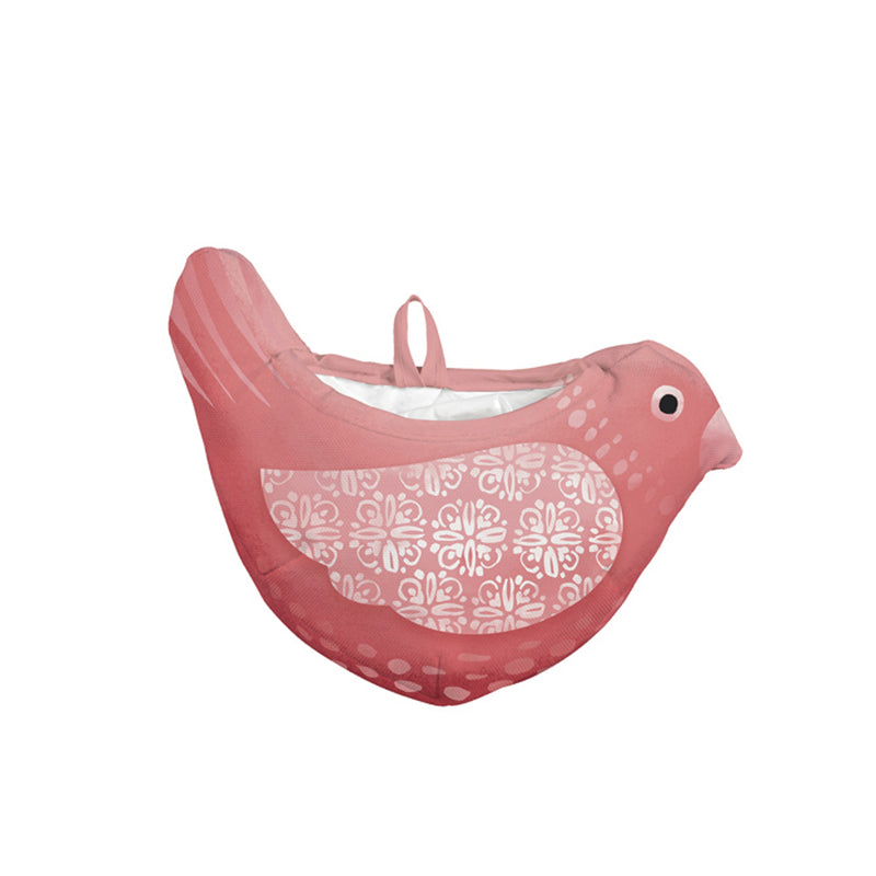 Whimsical Bird Fabric Wall Planters, Set of 3,2fp027