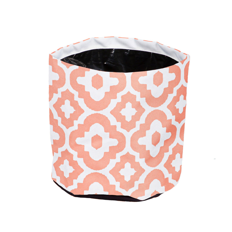 Floral Essence Round Fabric Planters, 13"x13"x13"inches