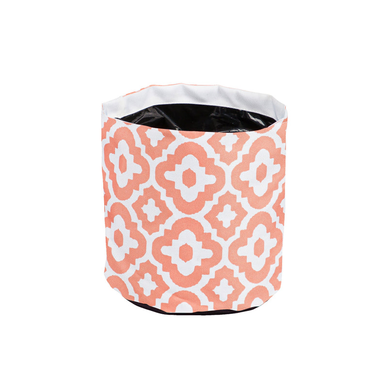 Floral Essence Round Fabric Planters,2fp7022