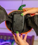 Ever Scary Flying Jack O' Lantern Animated with Sound Hanging Decor,2fwf2595bl