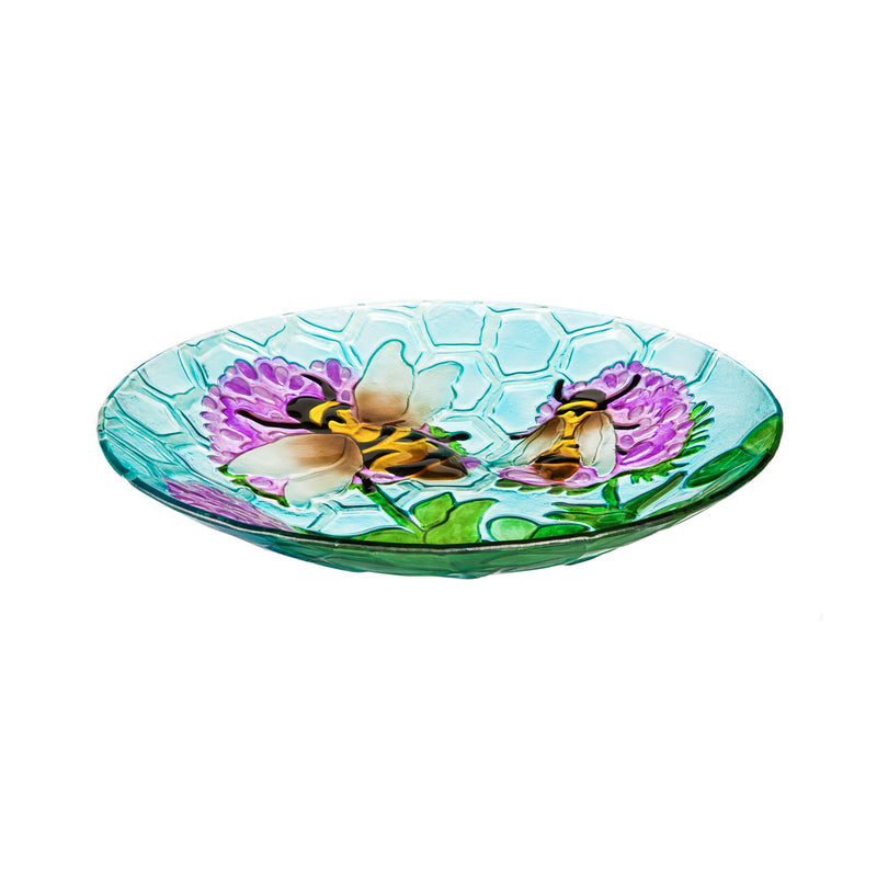 18" Birdbath, Busy Bee Days,2gb567