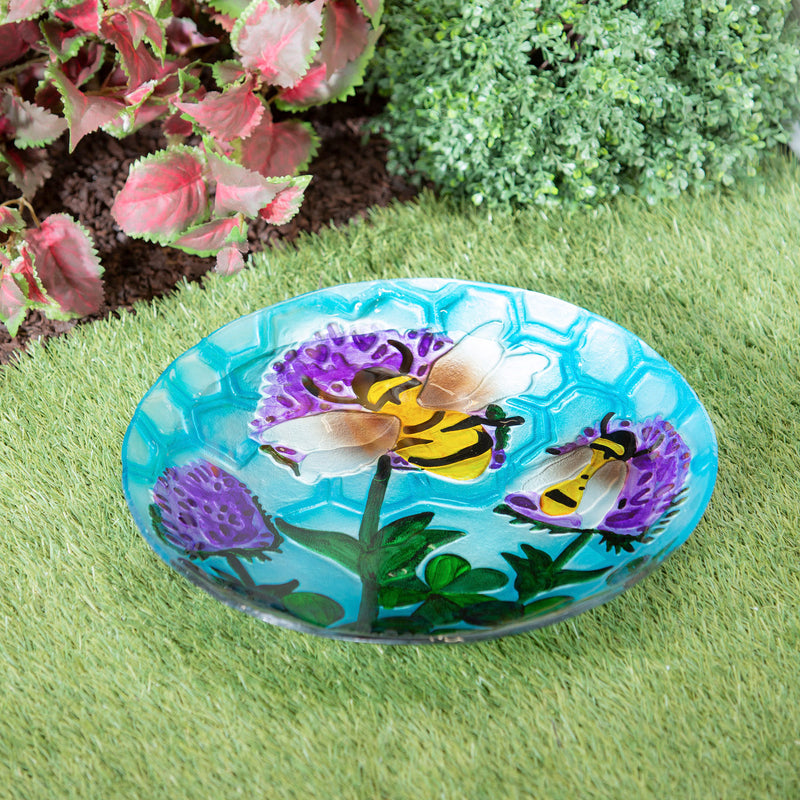 18" Birdbath, Busy Bee Days,2gb567