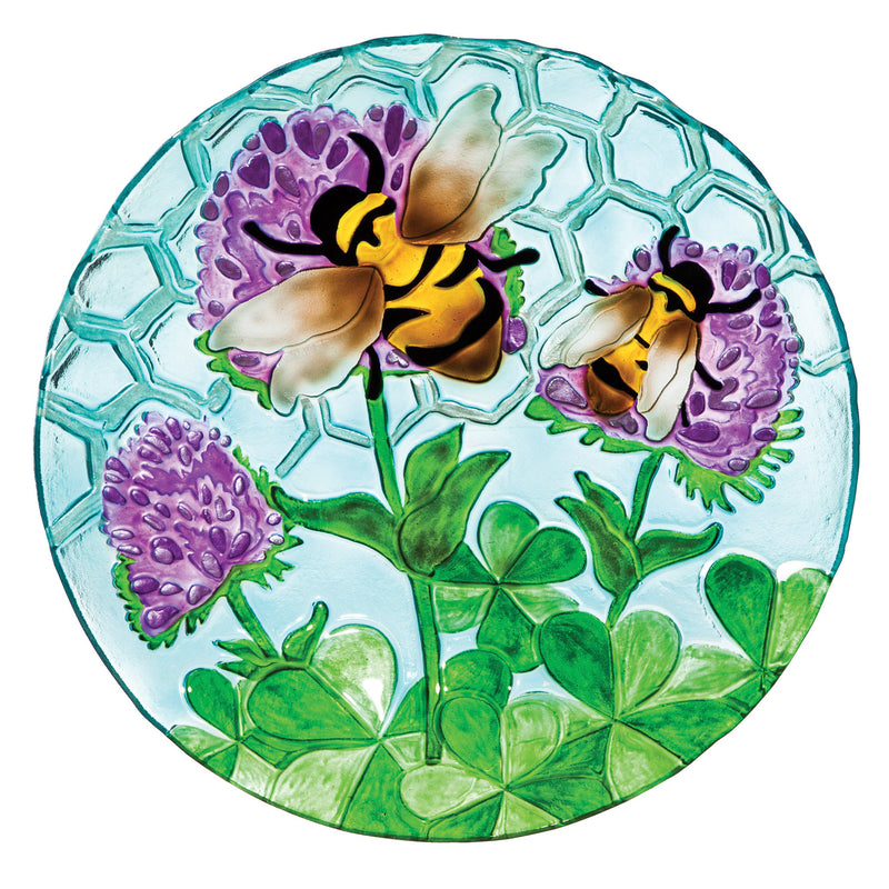 18" Birdbath, Busy Bee Days,2gb567