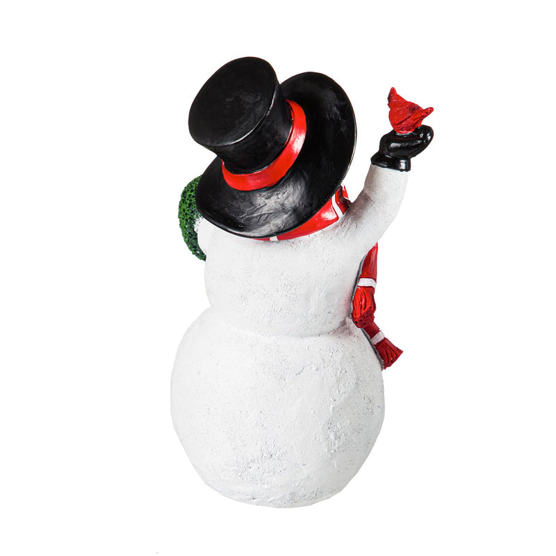 10"H LED Battery Operated Holiday Snowman, 2 ASST., 6.1"x4.72"x9.84"inches